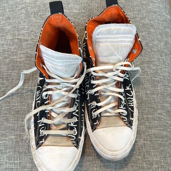 CONVERSE Men's Chuck 70 High UNT1TL3D Sneaker Black Size 12 - Picture 10 of 10